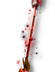 Scarlet Spincaster Rod