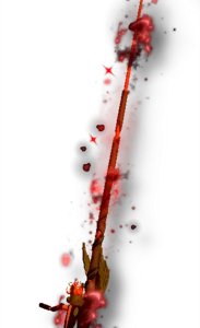 Scarlet Spincaster Rod