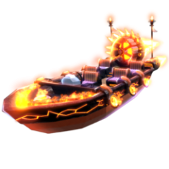 Volcanic Speedboat