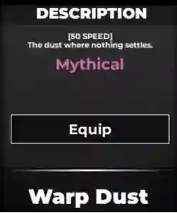 Warp Dust / Serum W