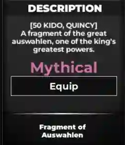 Fragment of Aushwalen