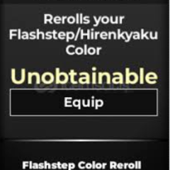 x100 Flashstep Reroll