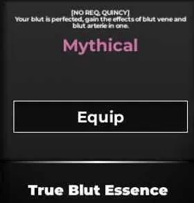 True Blut Essence