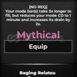 Raging Reiatsu Essence