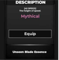 Unseen Blade Essence