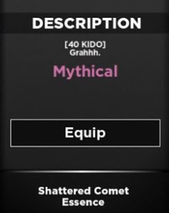 Shattered Comet Essence