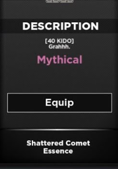 Shattered Comet Essence