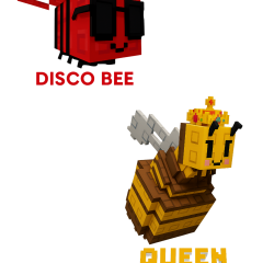 Disco Bee + Queen Bee