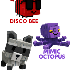 Disco  Bee + Raccoon + Mimic Octopus